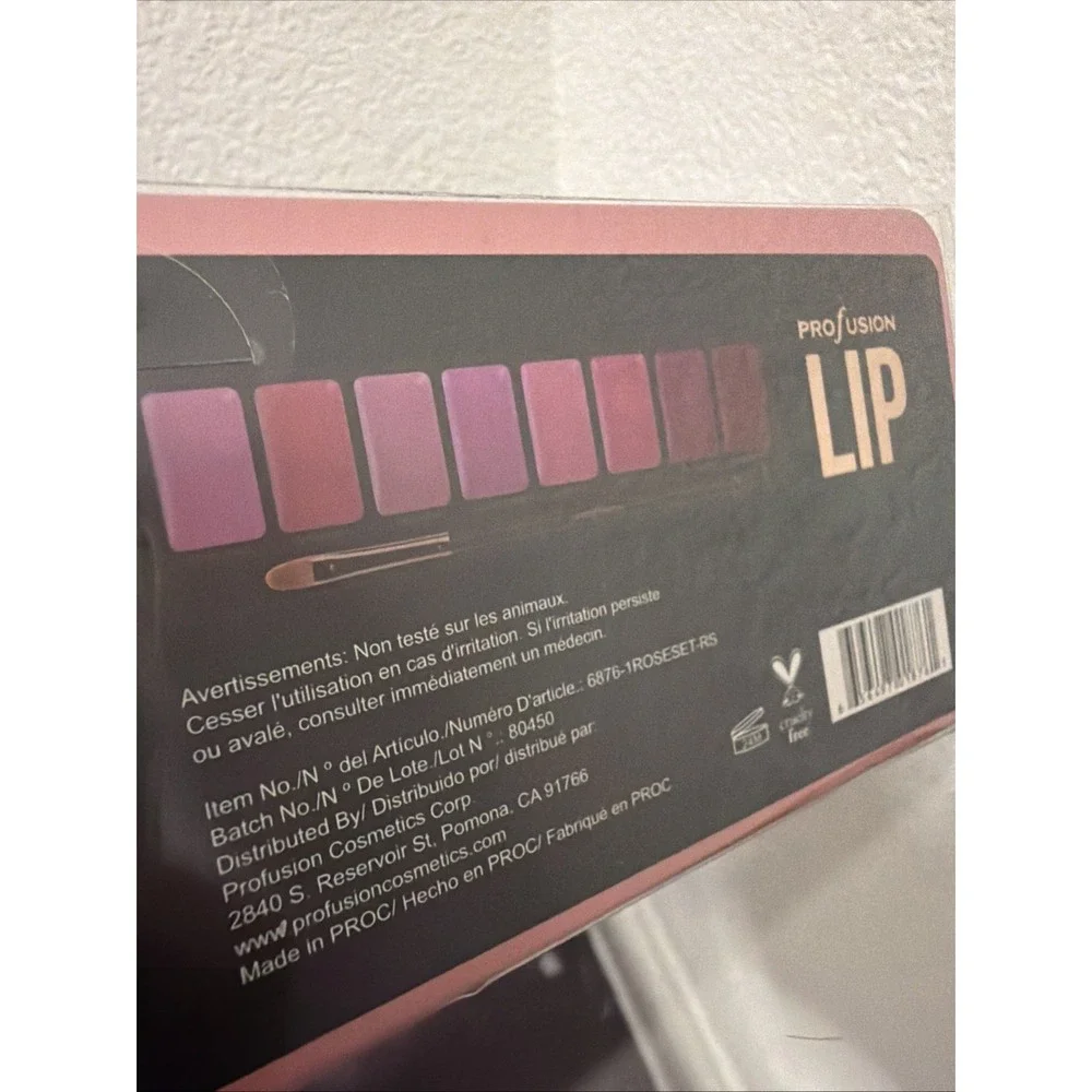 Profusion Lip High Pigmented Matte Lipstick 8 Colors Rose‎ Pink, Red, Colors NIB